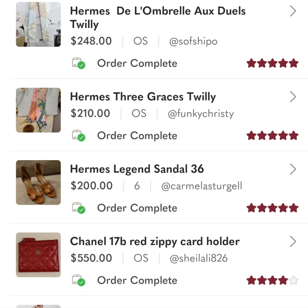 Feedback/Confirmed Purchases - Picture 3 of 7